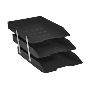 Bandeja Articulada Triple color negro
