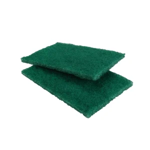 Esponja abrasiva verde