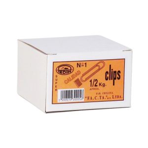 CLIP  METALICO Nro.1 DE 1/2 KILO