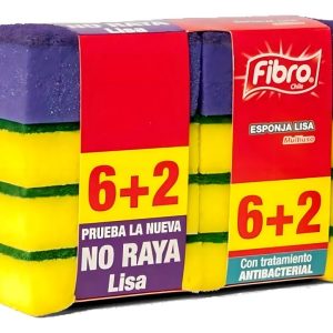 Set de Esponjas Multiuso Fibro 8 Unidades